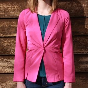 Worthington /// Hot Pink Blazer